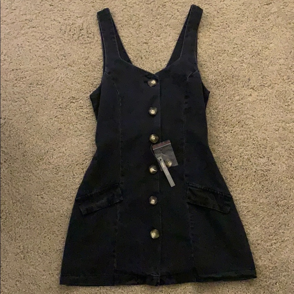 ASOS denim mini dress